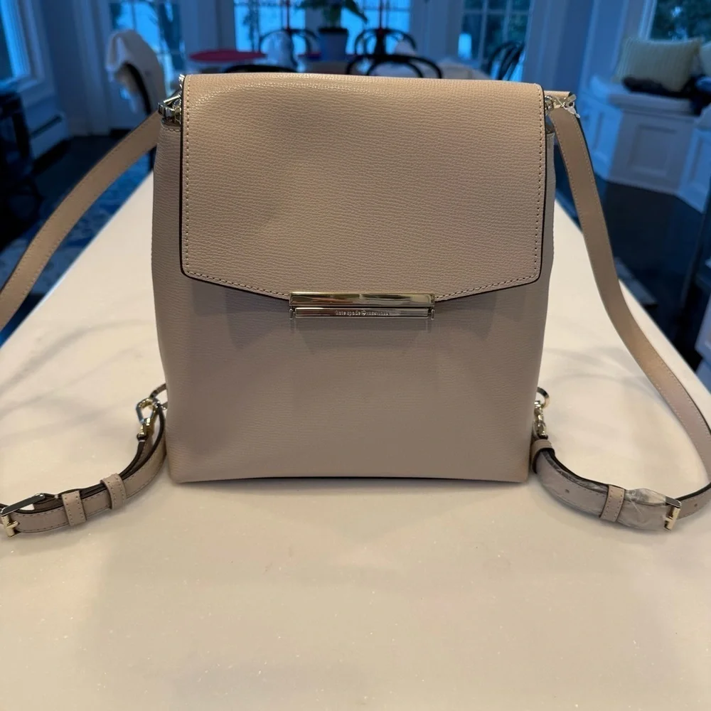 Kate Spade Maddie Backpack - Make it Mine - Tusk/Nude NWOT
